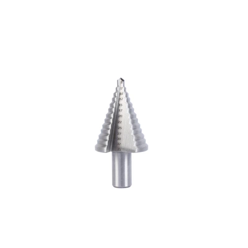 Hexagonal Pagoda Step Drill with Round Handle (5-35mm)