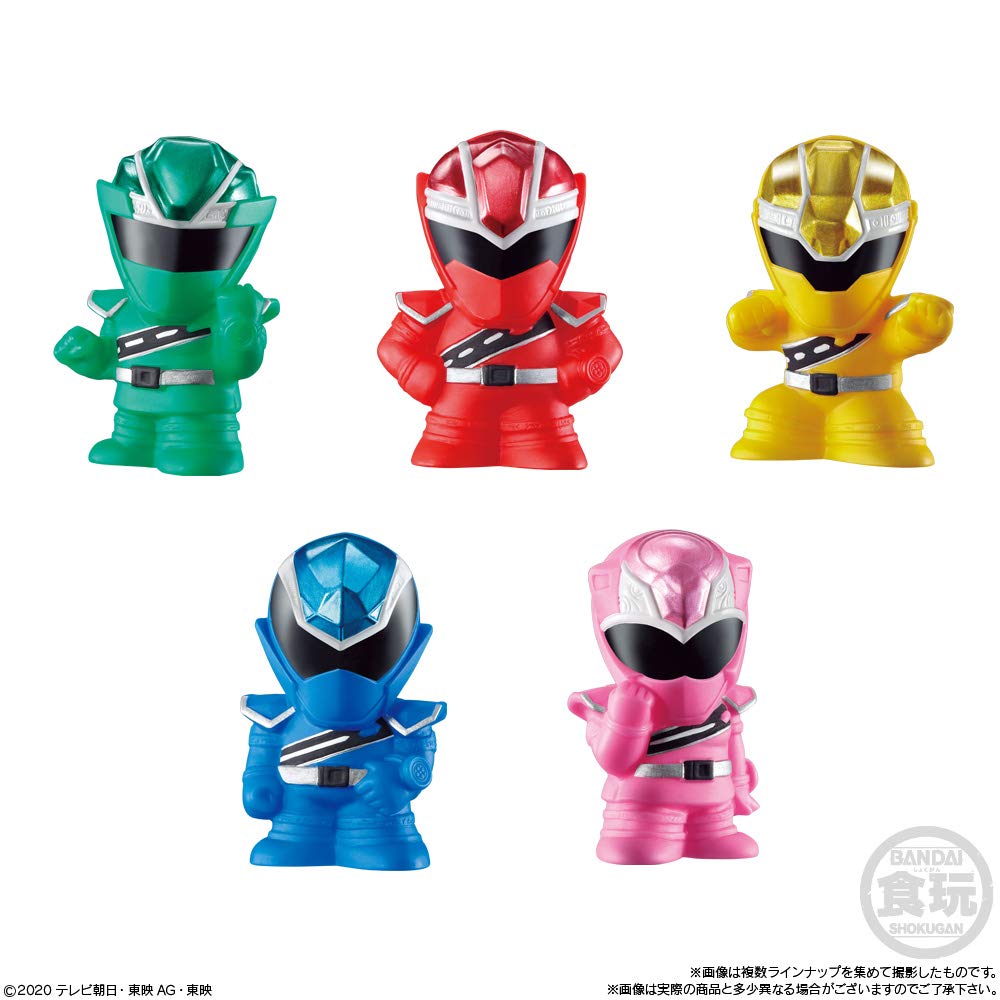 Super Sentai Bomboane pentru copii dulciuri Sentai (20 de bucăți) jucării/revigorant (Mashin Kiramager)