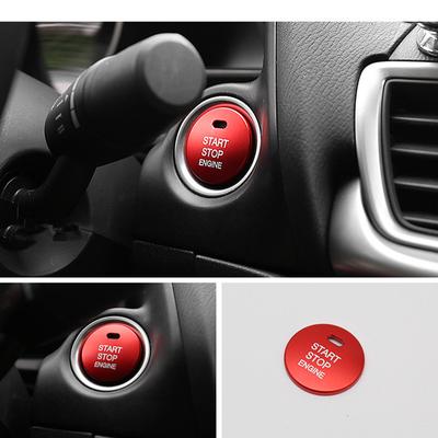 For Mazda 3 2 6 CX-4 CX4 CX-5 CX5 Universal Start T Engine with A Button Replace Cover STOP Car Accessories Switch Decorations