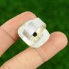 Sterling Silver Rhyolite Gemstone Artisan Bezel Statement Sister Ring Size 6.75