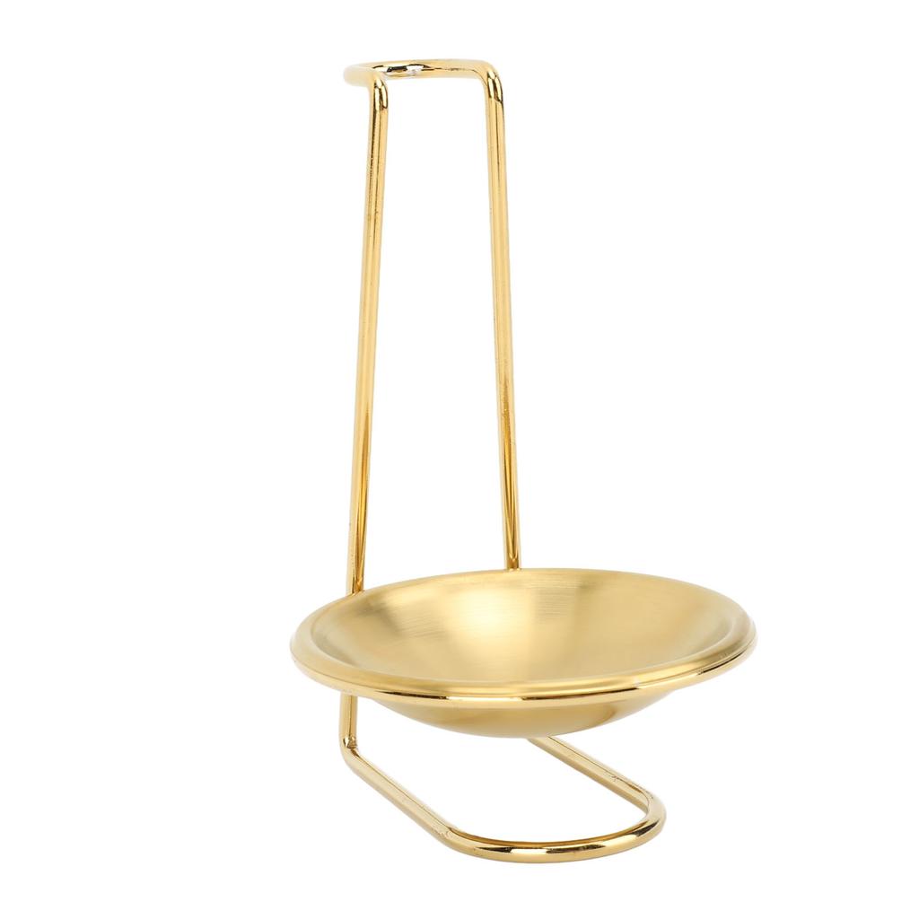 Vertical Soup Ladle Holder Spoon Rest Stainless Steel Easy Access Cooking Utensils Stand for Kitchen Cookware Hot Pot