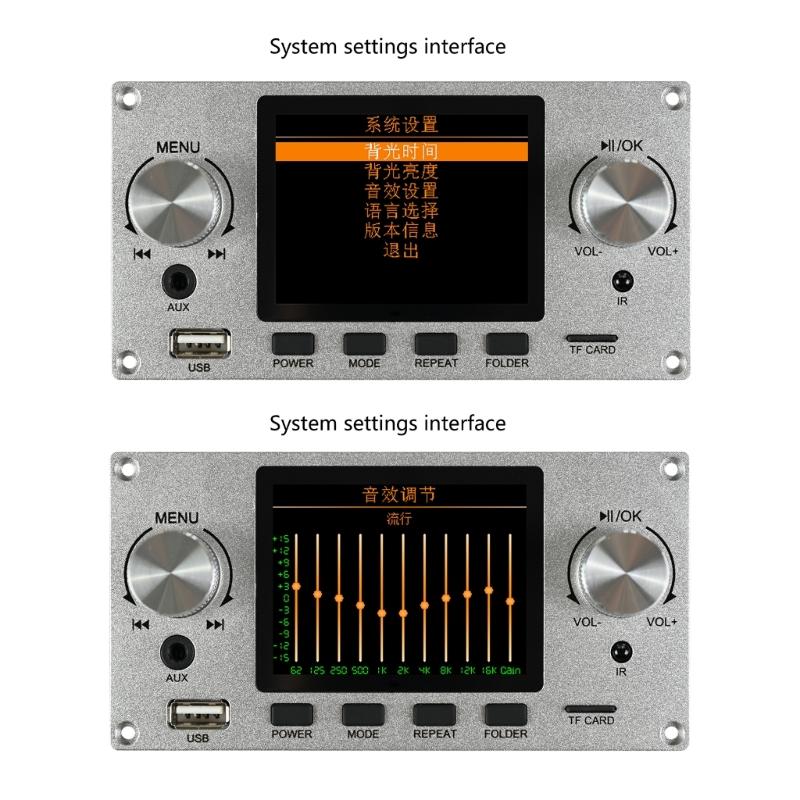 2.8inch TFT Color Screen Lossless Sound Decoding Board Module Amplifiers Sound Players Electronic Car Radio Module