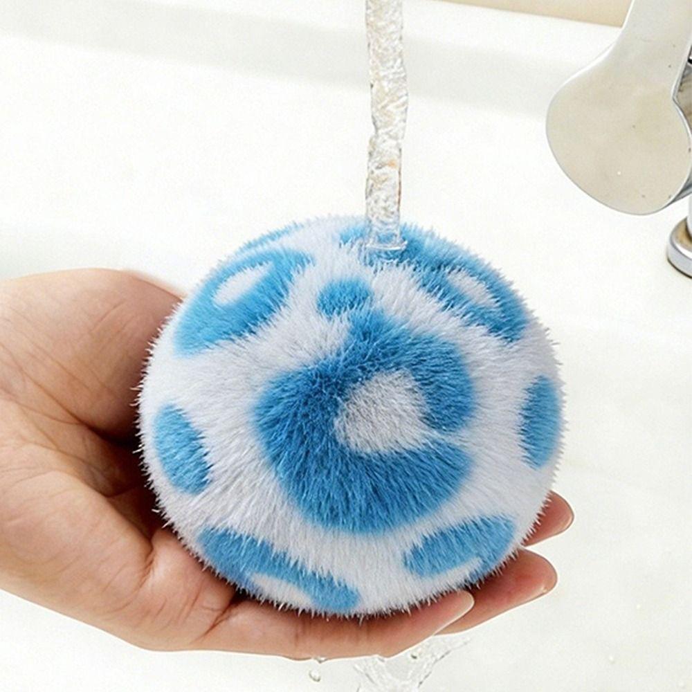 Cleaning Tool Desktop Cleaning Ball Soft Bathtub Washbasin Cleaning Ball  for Home