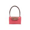 Longchamp Le Pliage Cow Leather Trim Tote Bag, Shopping Bag, Dumpling Bag, Handbag, Shoulder Bag Medium Womens