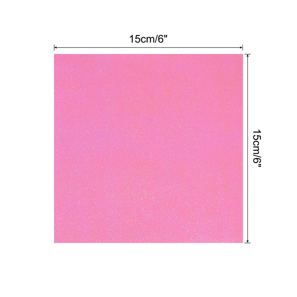 50 Sheet Glitter Origami Paper 4x4/6x6 Inch Shiny Sparkly Square Folding Paper 10x10cm Iridescent Paper for DIY Art, Craft Decor