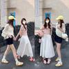 Inner height-increasing mercerized crescent, pearl lace shoelaces, German training shoes, women's 2025 new comfortable