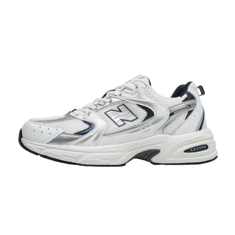 Classic Dad Shoes Casual Versatile Soft-soled N-shaped Shoes Four-season Couples, Breathable Mesh Running Shoes Popular Dad Shoes