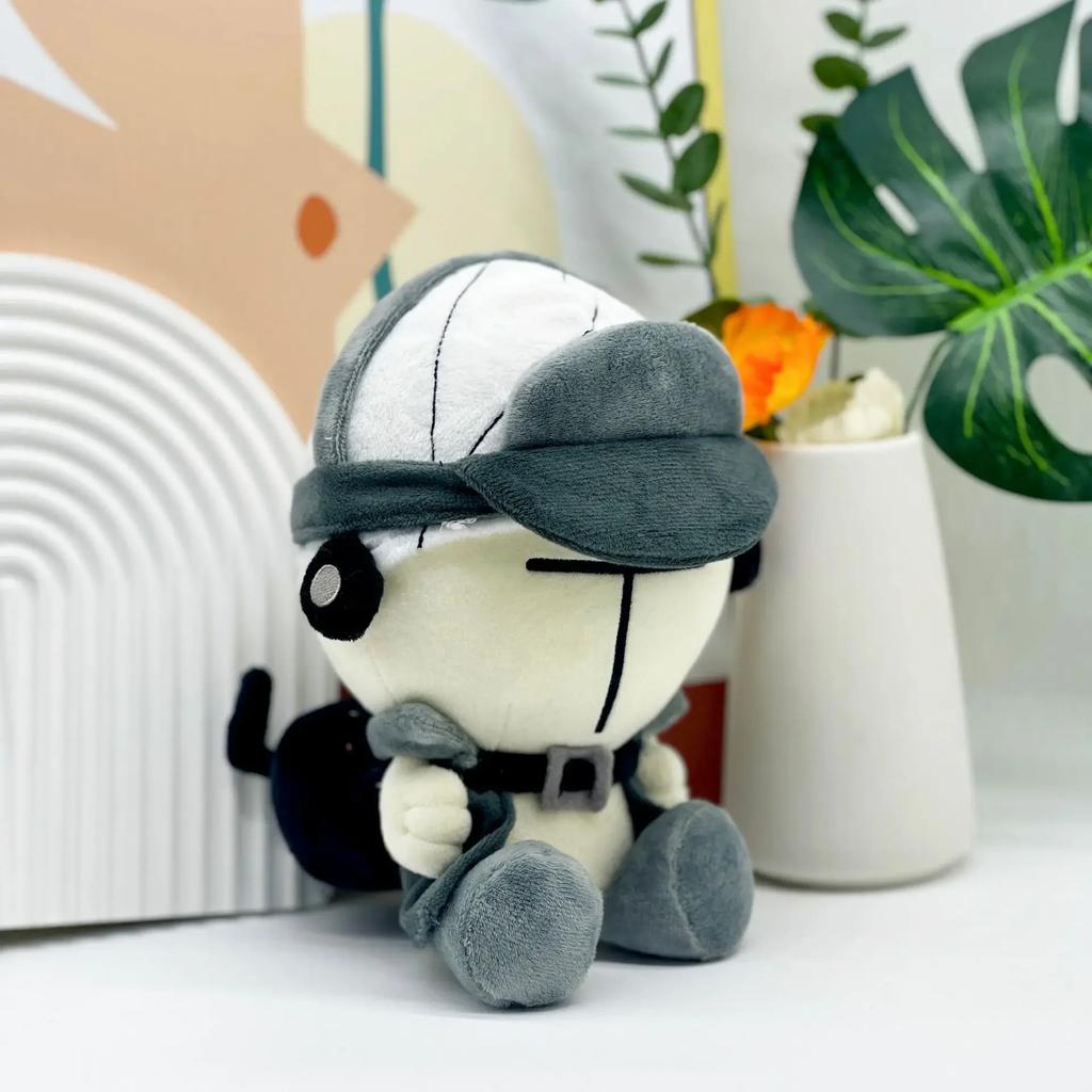 7.8 inch Madness Combat Hank Wimbleton Plush Doll Cute Cartoon Sanford Deimos Plush Toy Soft Stuffed Christmas Birthday Gift