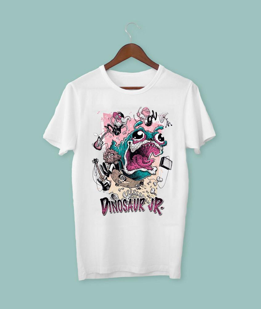 Band Dinosaur Jr White Men And Women Size S To 4XL Unisex T-Shirt