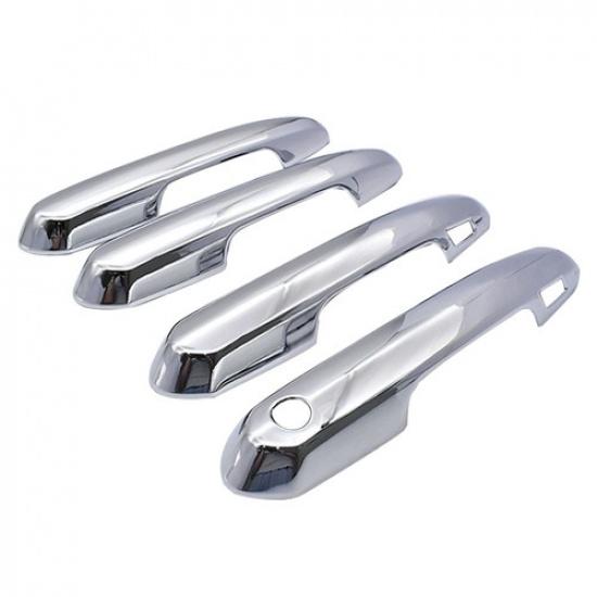 For -2025 Toyota Crown Highlander Car Handle Covers Chrome Keyless Side Door