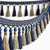1/3M Tassel Fringe Trim Sewing Crafts Trimmings Edging Curtains Cushion Sofa Table Upholstery Sofa Decor Accessory
