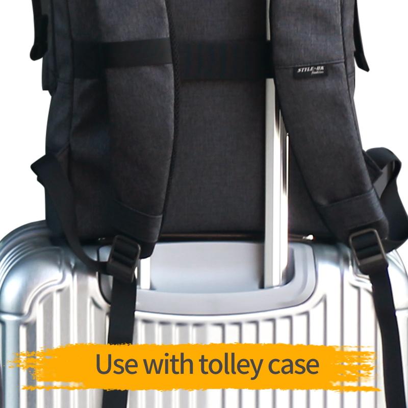 Men Large Capacity Backpack USB Laptop Backpack Men Waterproof Travel Bags Casual School Backpack