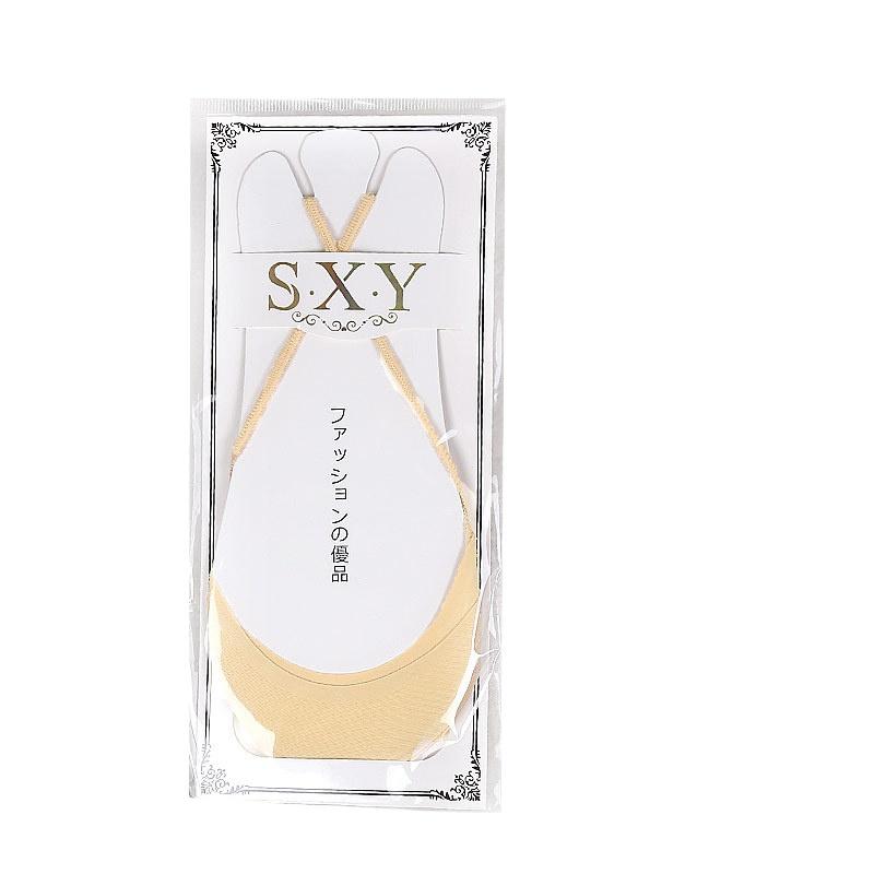 Summer Invisible Suspenders Ice Stockings Women's High Heels Anti-wear Feet Padded Solid Color Light Mouth Invisible Socks
