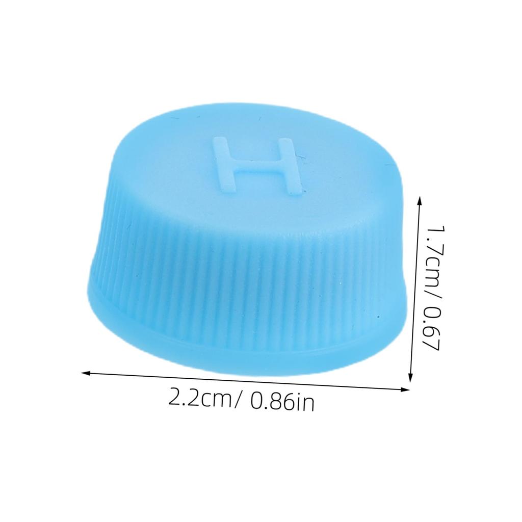 HORIALENCE 20pcs Car Air Conditioner Valve Caps Car Air Conditioner Low Pressure Valve Caps