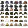 Military WWII MOC Hat Helmet Building Block German  US Soviet Soldier Figure Helmet M1 40 Beret  Accessories Brick Toy Gift K025