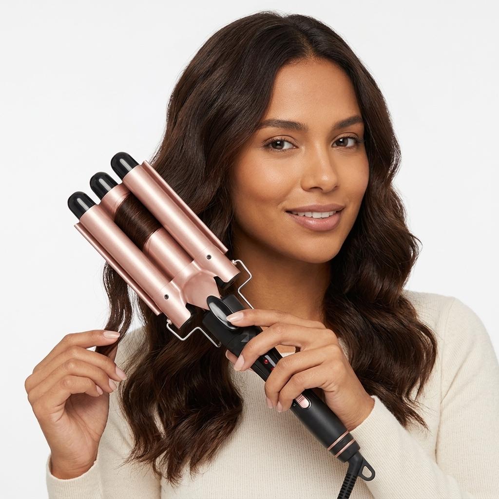 ODM Hair Curler 4 in 1 Ionic Anti Frizz for Hotel Airline Retail Store hair curler heatless hair curler