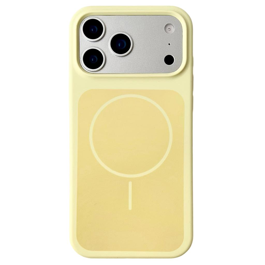 For iPhone 17 Pro Case Compatible with MagSafe Shockproof Silicone Phone Back Cover