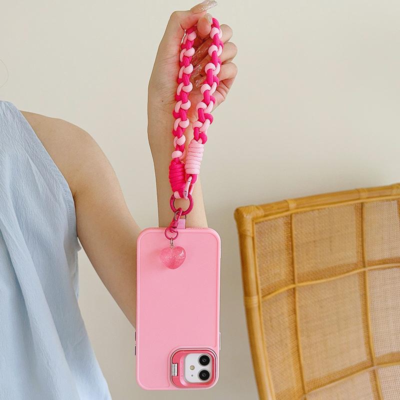 New Handwoven Universal Lanyard Mobile Phone Universal Lanyard Wrist Strap Short Rope Hand Strap Hand Rope Decorative Pendant