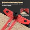 Woodworking Ruler Precision Adjustable Sliding T-angle Square T-Angle Square For Construction Drafting Painting Sewing Hardware