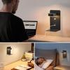 USB Rechargeable LED Wall Light for Bedroom & Study