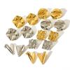 Geometric Titanium Steel Earrings For Women With Heart Shape Design And Vintage Style