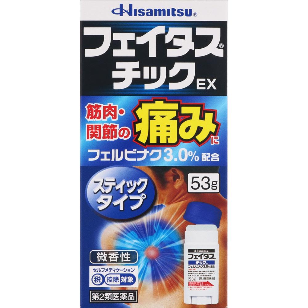 Hisamitsu Pharmaceutical Fitas Tick EX 53g Cream Gel Topical Agents Indications: Joint Pain, Muscle Pain, Lower Back Pain, Tendonitis (pain and Swelli