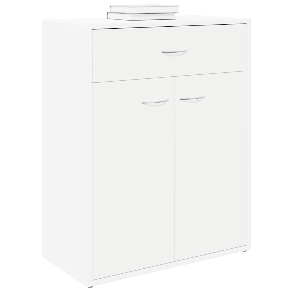 Sideboard White 60 x 30 x 75 cm Particle Board
