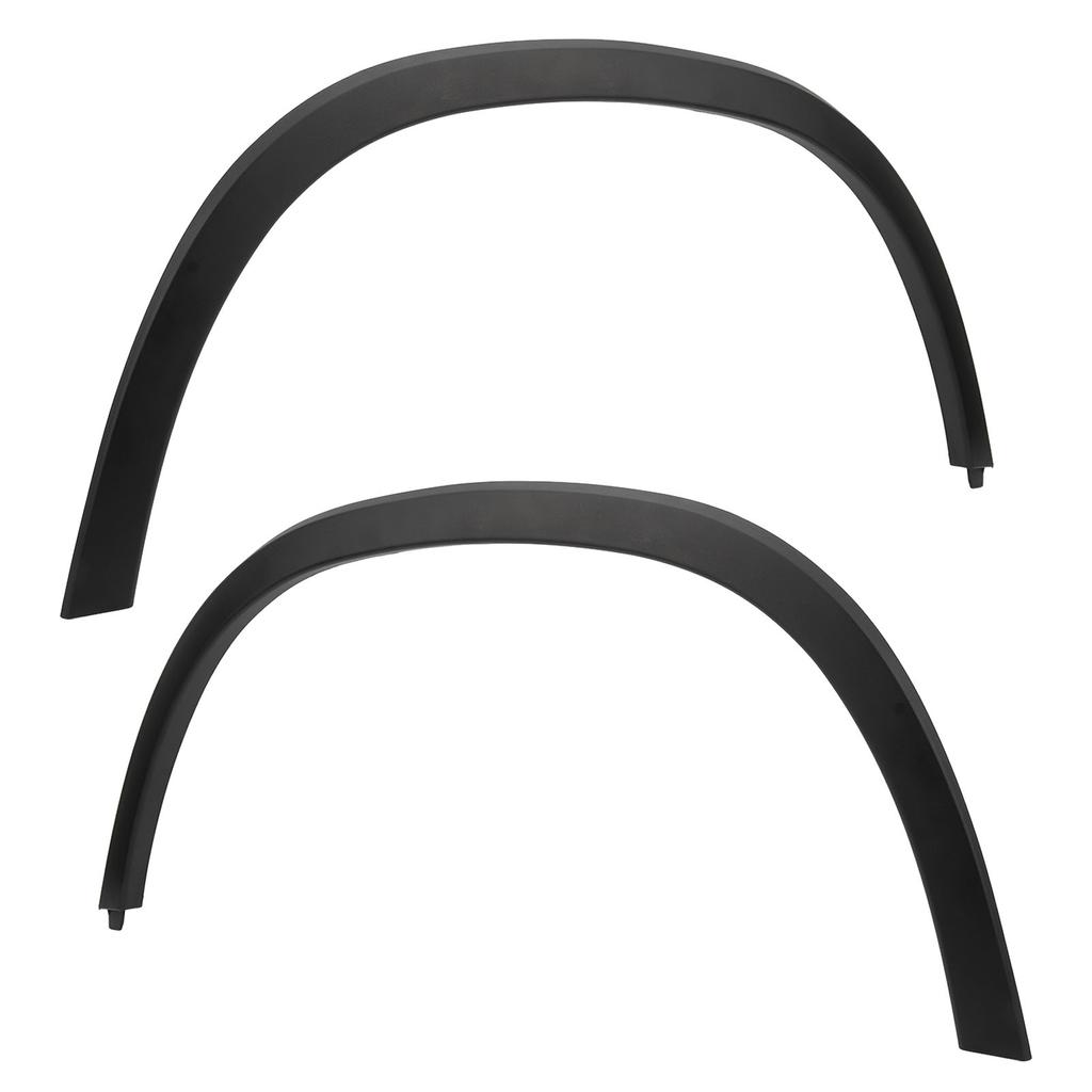 Front Mudguard Arch Molding Front Mudguard  ABS Wheel Eyebrow Arch Molding Trim Replacement for   2013 To 2016