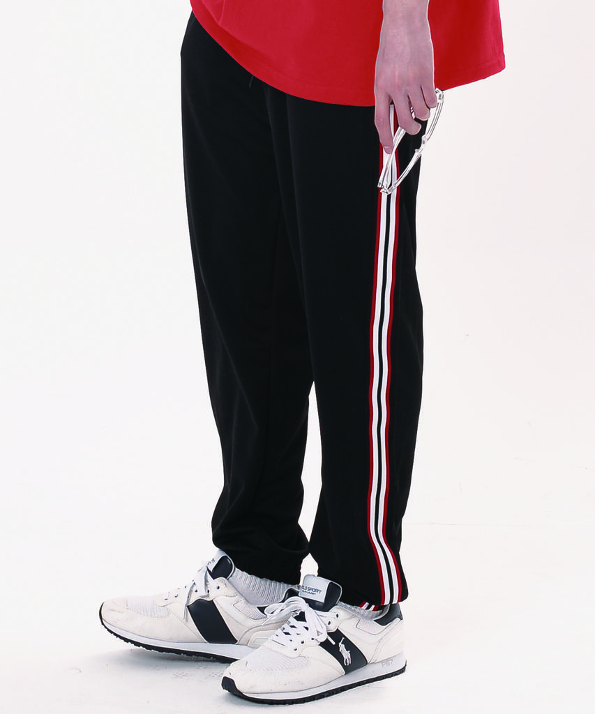 BEMIGHTY Side Taping Jogger Track Pants