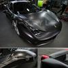 Car Wrapping Sheet 152cm X Matte Matte Ice Cream 30cm, Black, Chrome,