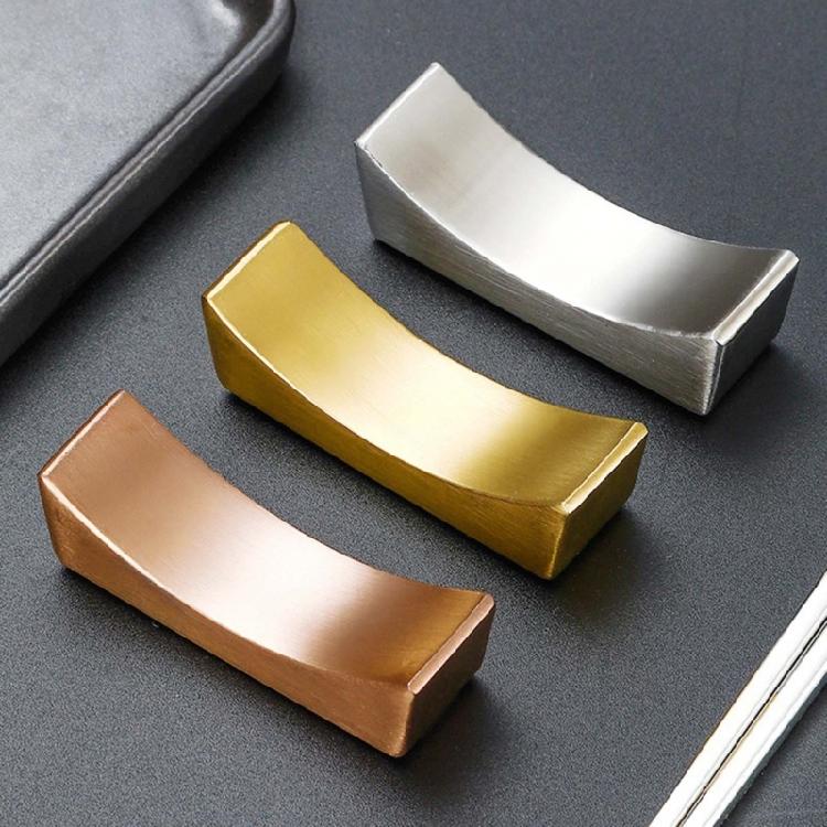 1 Pair Chopstick Rests Practical Spoon Holder Ingot Shaped Chopsticks Organzier
