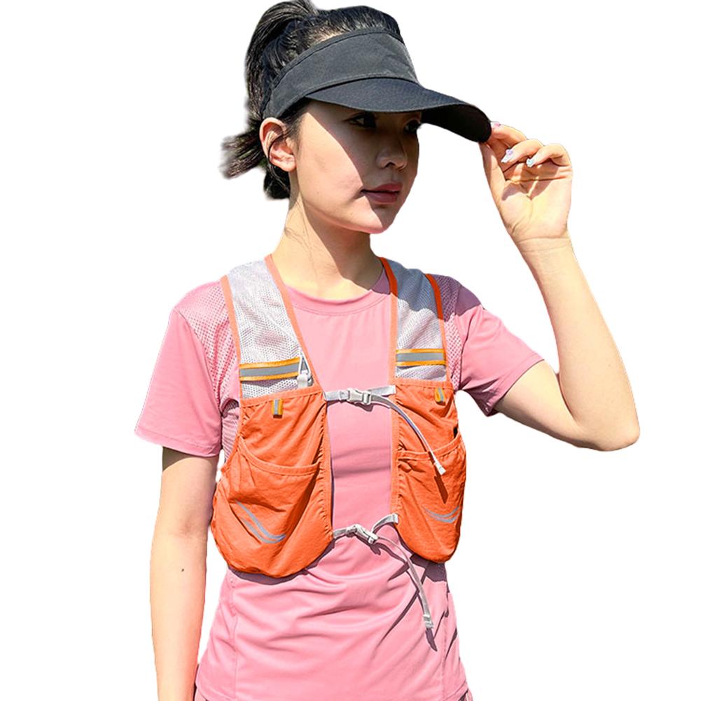 Hydration Jogging Vest Ultralight Breathable Running Race Hydration Vest Women Men Functional Pack for Marathon Cycling Hiking