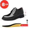 Fashion Elevator Shoes Men Dress Shoes 3/6/8 Cm Men Formal Shoes Winter/Spring Classic Business Luxury Men Oxfords Footwear Suit Shoes
