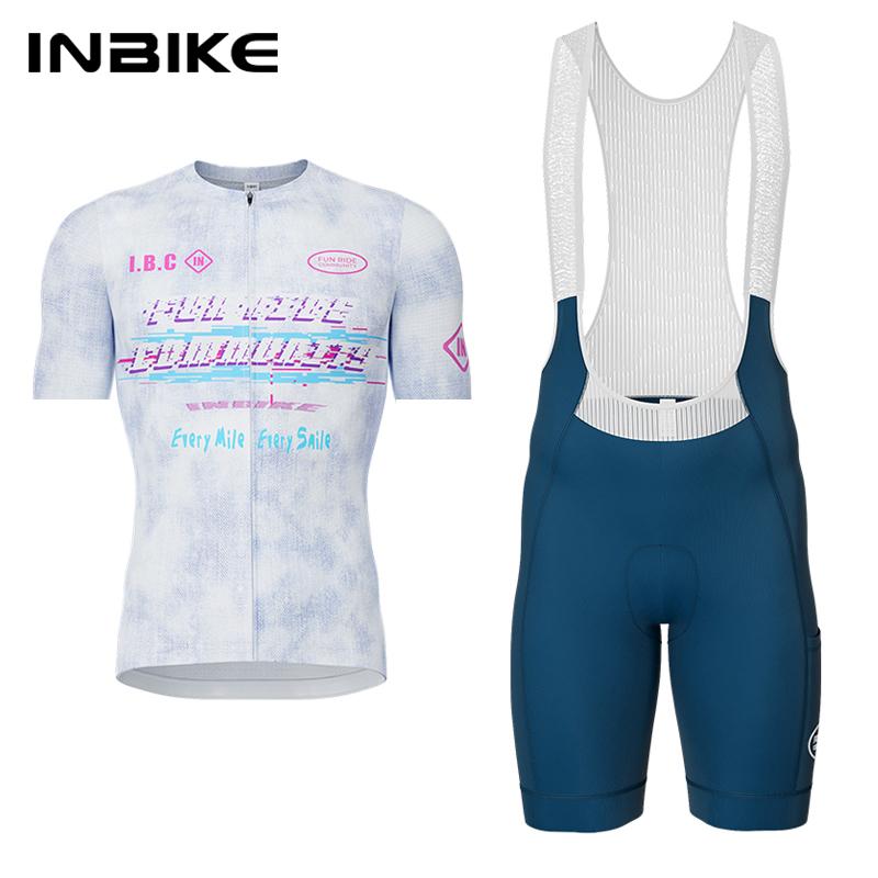 Maglia da Ciclismo da Strada con Tasche Maniche Corte Kit da Ciclismo Pantaloncini con Bretelle Imbottiti Abbigliamento da Ciclismo MTB Set Tuta da Ciclismo Estiva Traspirante 2026