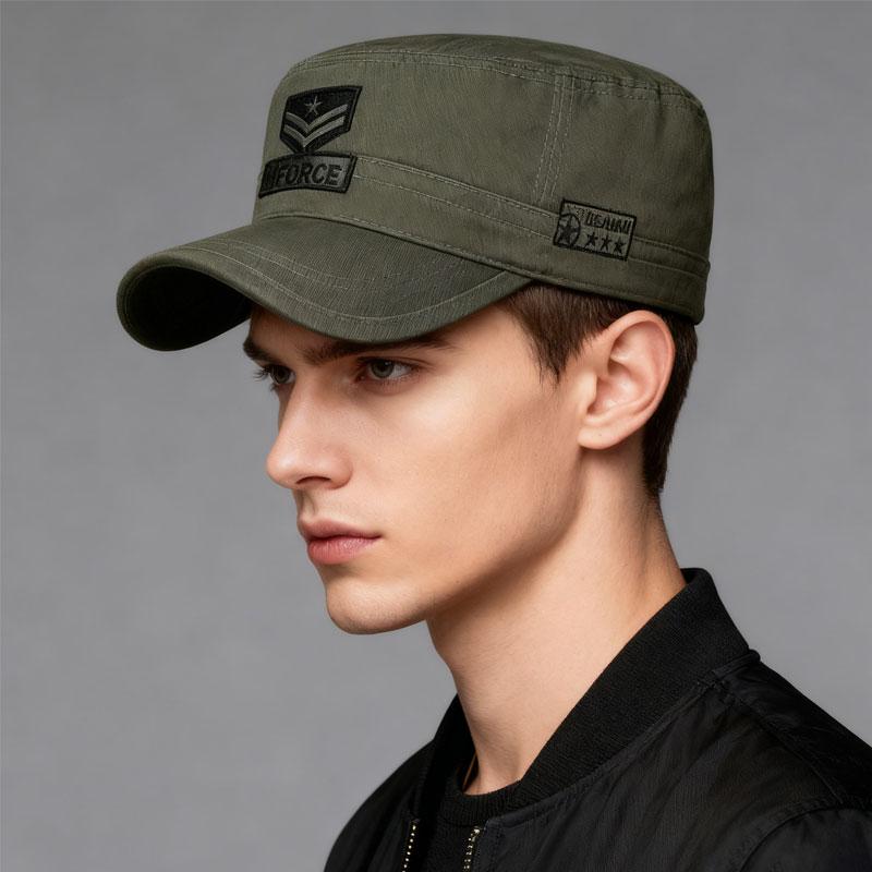 Mini flat-top baseball cap, stylish and trendy, perfect for streetwear and sun protection