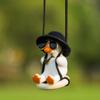 Cross-border Swing Duck Rearview Mirror Pendant - Car Decoration