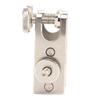 Violin Edge Clamp Crack Repair Tool Luthier Making Viola Cello Mounting Head FixtureSilver
