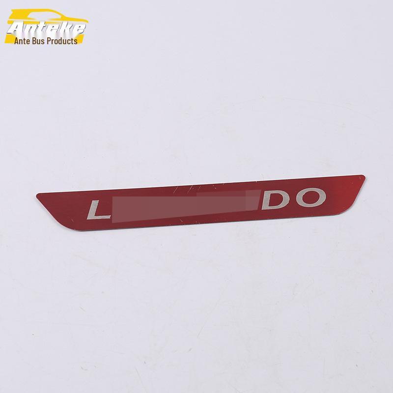 Stainless Steel Trunk Protector for 19 Lingdu: Rear Guard Plate & Tailgate Decorative Accessory