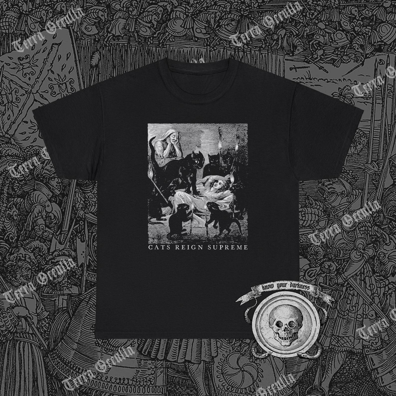 Cats Reign Supreme Shirt, Black Cats, Cat Lover M