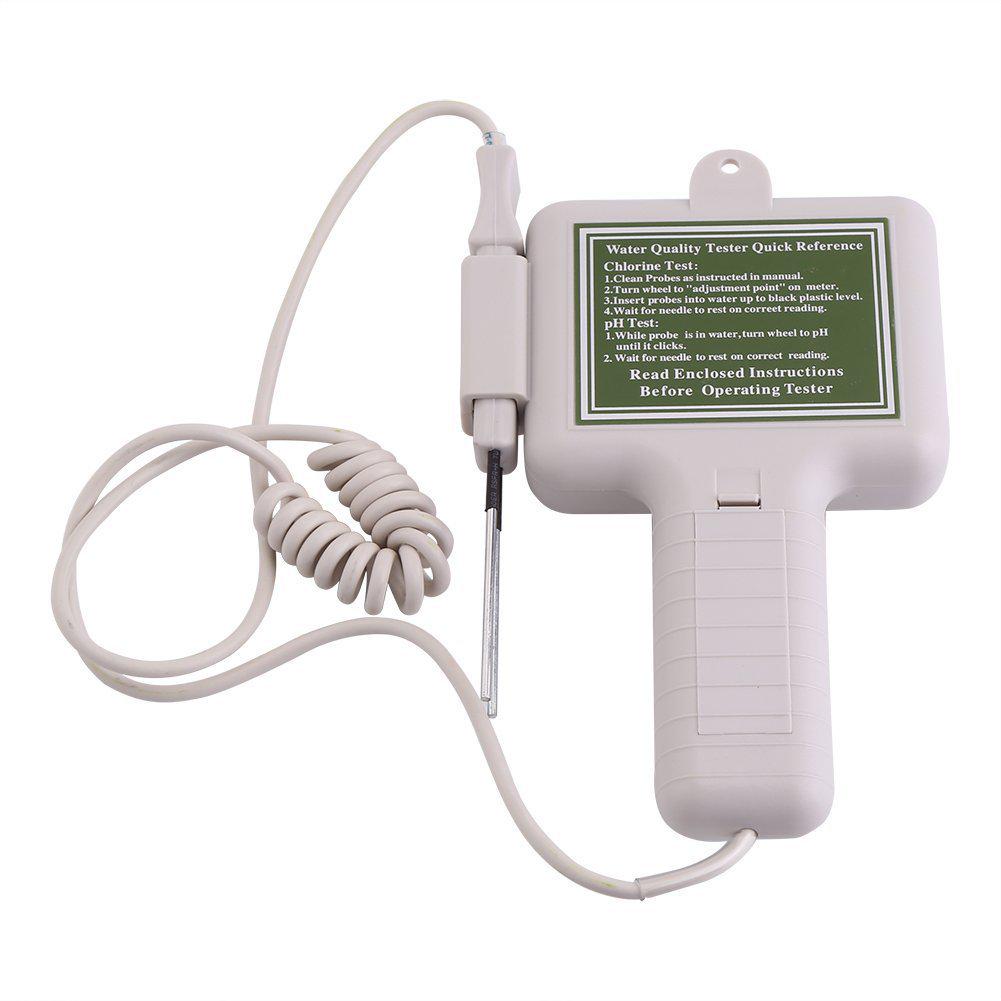 PC-101 Portable Chlorine and pH Water Quality Tester for Home, Pool, and Spa