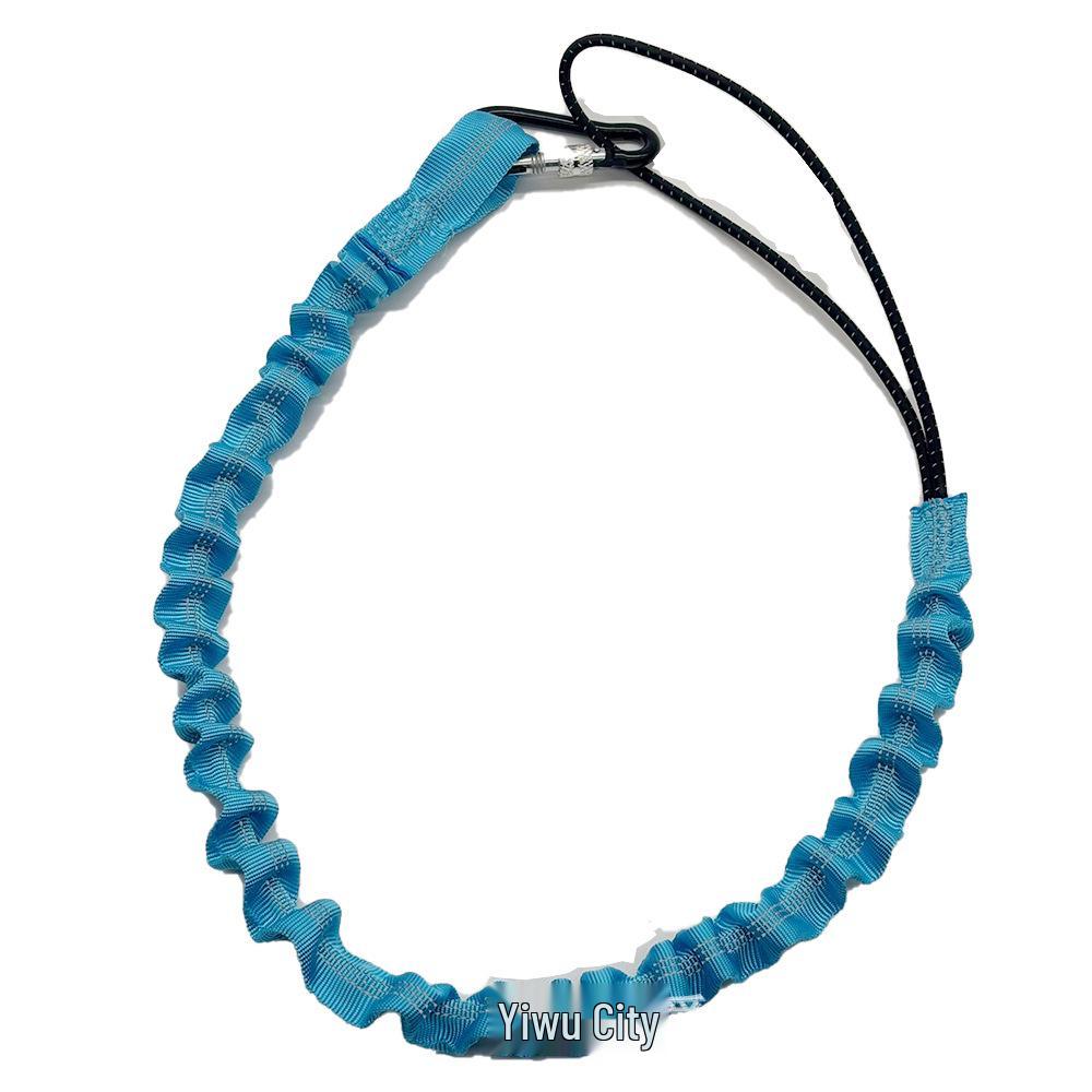 Nylon High-Altitude Anti-Fall Safety Lanyard Rope синий