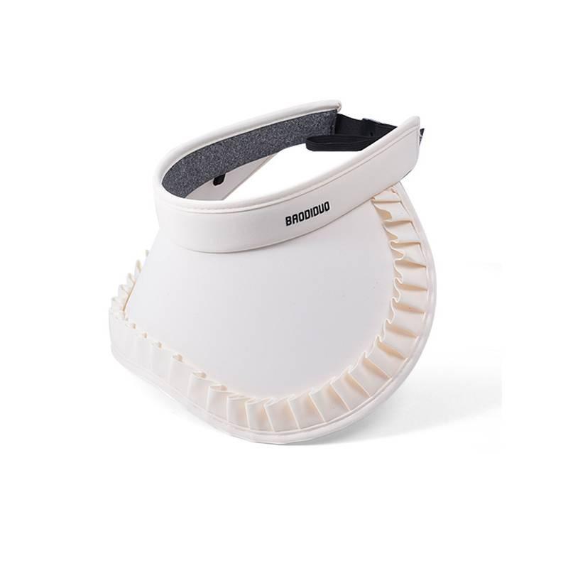 

Солнцезащитная шляпа из ледяного шелка с кружевом и широкими полями для лета Child Beige