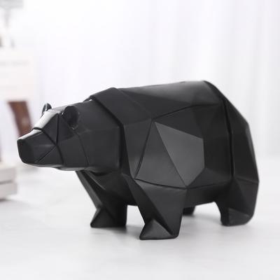 Resin Polar Bears Cash TanksCreative Animals Children Money Cans Animal Ornaments