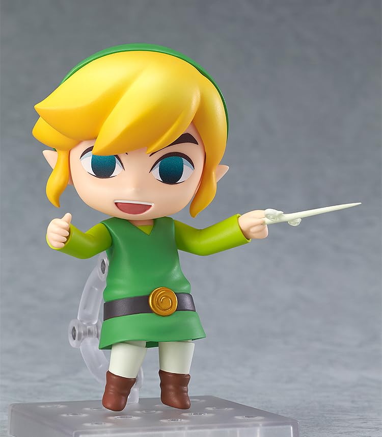 GOOD SMILE COMPANY Nendoroid The Legend of The Wind Waker HD Link Waker Plastic Painted Movable Figure Zelda (Wind Ver.) Non-scale Re-release
