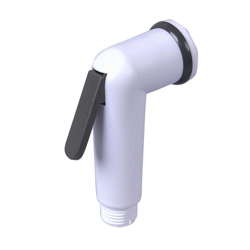1pcs Portable Bidet Faucets Handheld Spray Pet Shower Sprayer Head Shower Abs Toilet Bathroom Bath For Wash Bathroom Toilets white