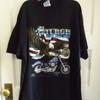 Vintage 2000 STURGIS RALLY Biker T-Shirt Vorderseite Rückseite Grafik Gr. L/XL