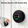 LED Shower Speaker Waterproof BTS07 LED Suction Cup Bluetooth Speaker Is Your Perfect Companion for Music On the Go.