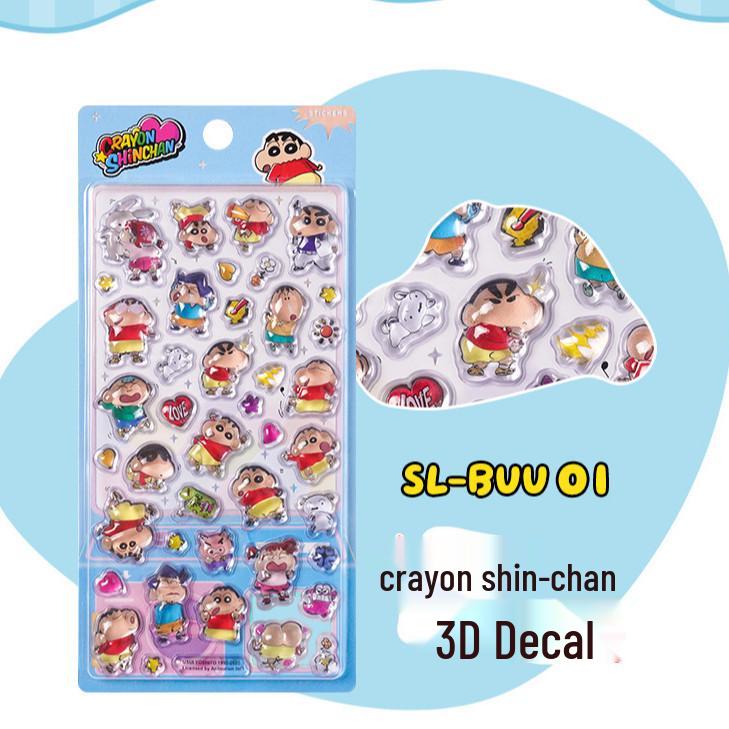 Popular 3D Animal Cartoon Crystal Stickers for Kids' Phone Cases