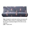 Couch Cover Smooth Easy to Install Printed Universal Armless Elastic Sofa Cover  Armless Sofa