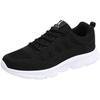 Shoes Spring Genuine Mesh Breathable Sneakers Flat Heel Soft Sole Running Shoes Casual Shoes Single Shoes Flying Weaving